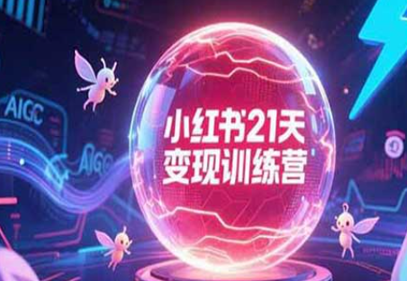 《小红书21天变现训练营》
